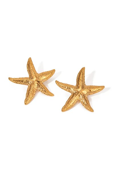 Bareeque Jewelry Starfish Marine Earrings