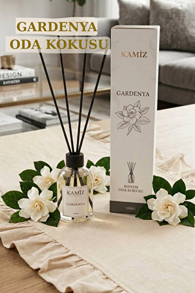 KAMİZ Gardenya Oda Kokusu Kalıcı Ferah Ev ve Ortam Kokusu 100ml