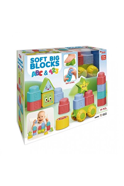 19 PARÇA YUMUŞAK BİG BLOKLAR LEGO ABC & 123 (16)