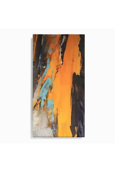 Luxcanva Tablou Canvas Culori Abstracte Pe Pinza 50x100 cm pe Sasiu Lemn Culo...