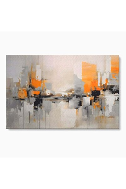 Luxcanva Tablou Canvas Pictura Gri 60x40 cm pe Sasiu Lemn Room Decorativ Non ...