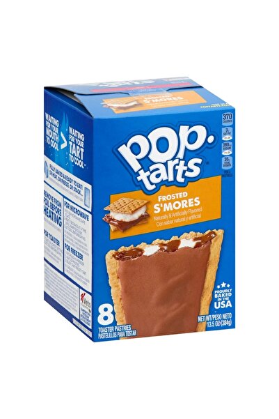 Kellogg's Biscuiți Pop Tarts, ciocolată și marshmallow, 8 bucăți, 384 grame