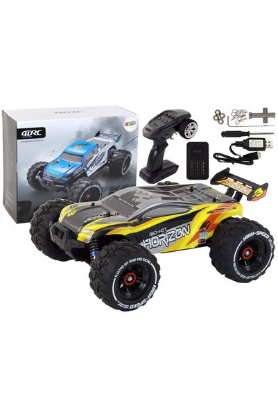 LEAN Mașină RC off-road Rabbits 4x4 Galbenă 2.4G