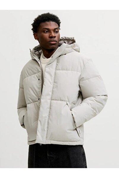 Jack & Jones Geacă bărbătească, tip puffer, cu glugă, JJESOHO