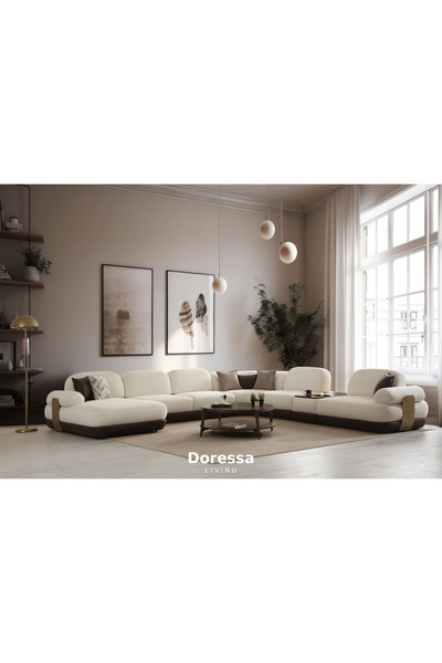 Doressa Living Forssa Mega Modüllü Köşe Koltuk Takımı