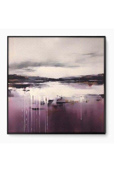 Luxcanva Tablou Canvas Cer Innorat cm cu Rama Negru Culori Decorativ Living Room
