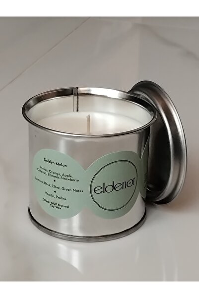 Eldenör %100 Doğal Soya Mumu Kavun Kokulu Yoğun Esanslı Aromaterapi 200 ml