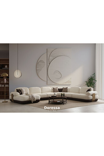 Doressa Living Forssa Mega Köşe Koltuk Takımı