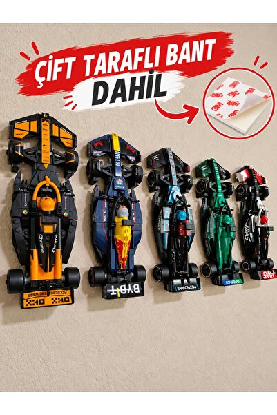 Verticra Lego Speed Champions F1 Yarış Arabası Duvar Askı Aparatı - Sergileme...