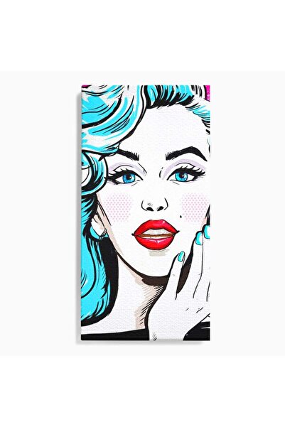 Luxcanva Tablou Canvas Vintage Diva 100x50 cm pe Sasiu Lemn Vintage Diva Pop ...