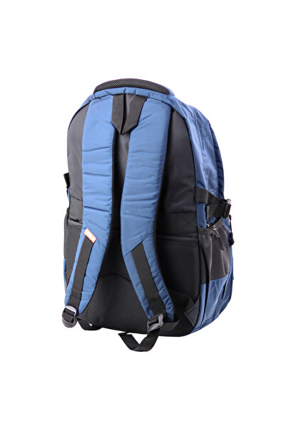 LEAN Rucsac de oraș funcțional, 9 buzunare, albastru marin, 35L, 48cm