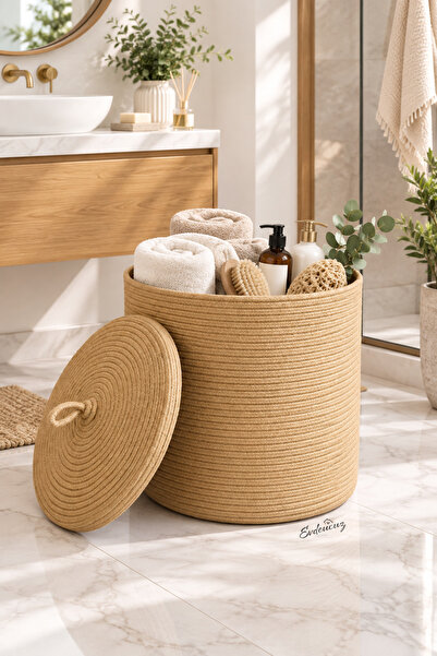 evdeucuz Banyo ve Yatak Odası Düzenleyici Çok Amaçlı Organizer Sepet