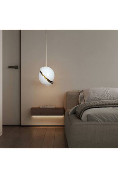Hummer | Modern Pendant Chandelier | 1 x E27 Bulb Holder | 25 cm