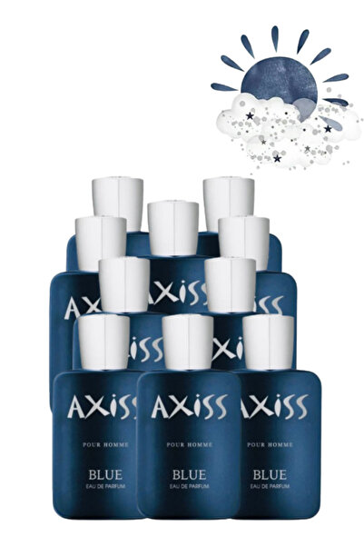 trı 10 Pieces Axiss Pour Homme Blue Perfume 100ML