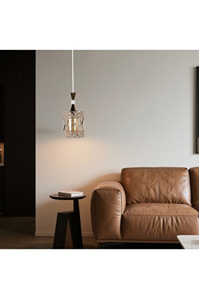 Hummer | Modern Pendant Chandelier | 1 x E27 Bulb Holder | Gold Finish