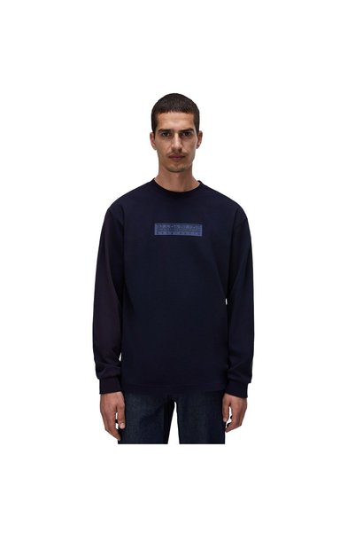 Napapijri S-BOX LOGO LS 1 NP0A8BC5176-176 Μπλε