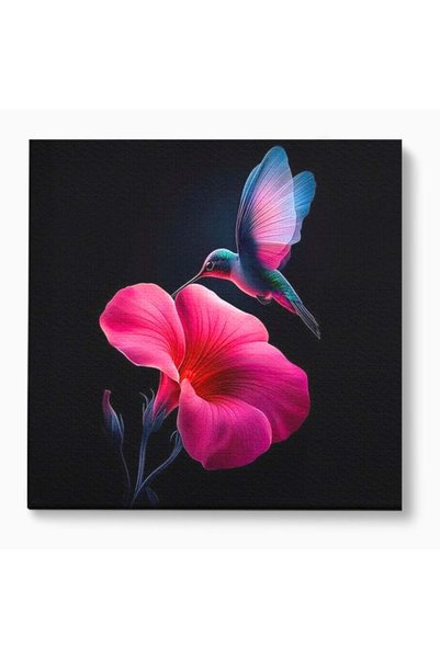 Luxcanva Tablou Canvas Zbor catre Nectarul Vietii 120x120 cm pe Sasiu Lemn Zb...