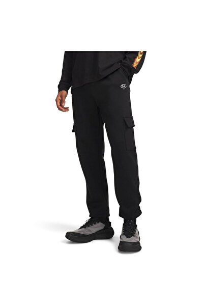 Under Armour RIVAL FLC CARGO JGRS 6013443-008 Μαύρο