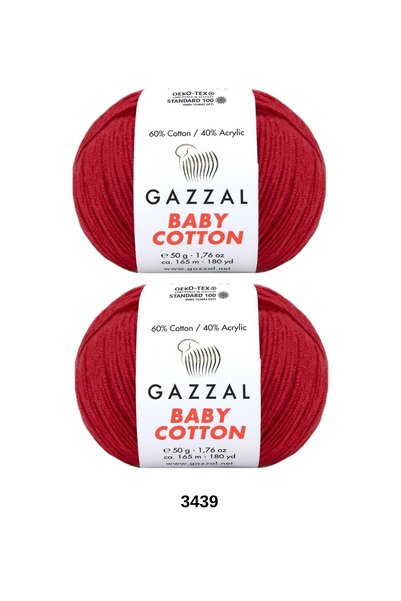 hobi dünyası evim 2 Pieces Gazzal Baby Cotton Lightweight and Comfortable Cot...