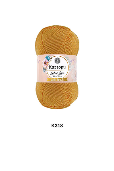 hobi dünyası evim 1 Piece Kartopu Lotus Lux 100 Grams 340 Yards Microfiber An...