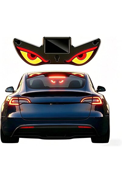corcishop Vantuzlu Solar Güneş Enerjili Ve Şarj Edilebilir Devil Eyes Araç Iş...