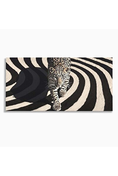 Luxcanva Tablou Canvas Valuri de Putere 140x70 cm pe Sasiu Lemn Valuri de Put...