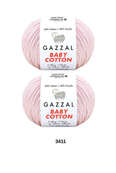 hobi dünyası evim 2 Pieces Gazzal Baby Cotton Lightweight and Comfortable Cot...