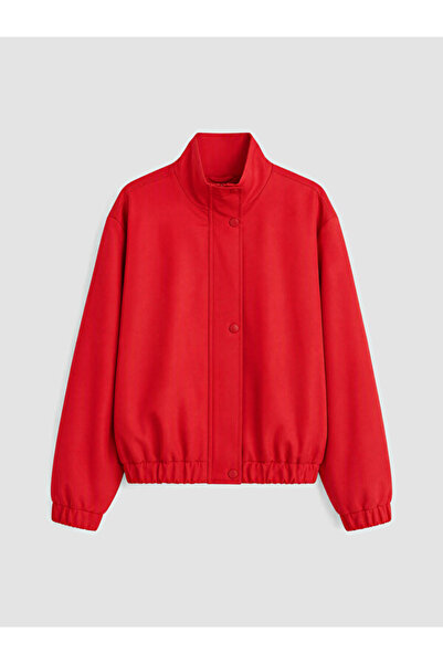 LC Waikiki Sparkling Choices from Shining Store Upright Roba Collar Girl's Coat