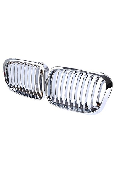 Universal Bmw 3 Serisi 1998-2001 Sedan E46 Komple Krom Panjur Böbrek Takımı