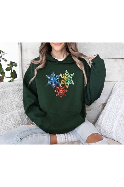 classy moda Unisex Πράσινο Φούτερ με Κουκούλα, Υπερμεγέθη, με Τσέπη Καγκουρό ...