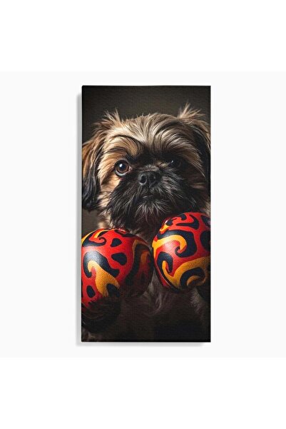 Luxcanva Tablou Canvas Flacara din Ring 70x140 cm pe Sasiu Lemn Flacara din R...