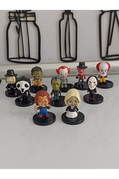 smilechild Halloween Kaliteli 10 lu Set 4,5-5 cm