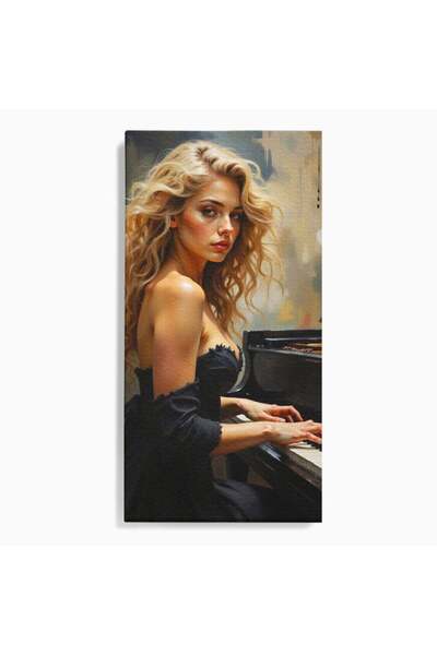 Luxcanva Tablou Canvas Rapsodia Muzei 70x140 cm pe Sasiu Lemn Rapsodia Muzei ...