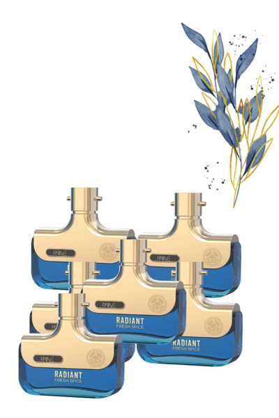 Prive 6 Pieces Radiant Fresh Spice Perfume 100ML