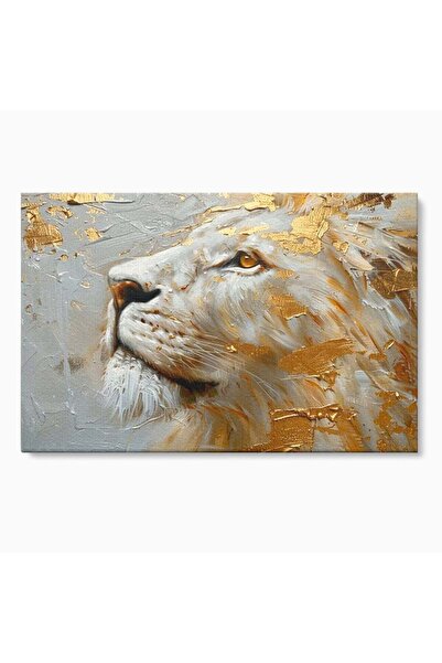 Luxcanva Tablou Canvas Imparatul Alb 100x70 cm pe Sasiu Lemn Imparatul Alb Au...