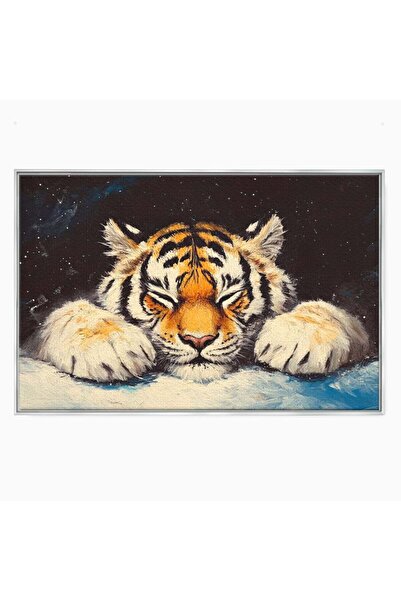 Luxcanva Tablou Canvas Vise sub Stele 70x50 cm cu Rama Argintiu Vise sub Stel...