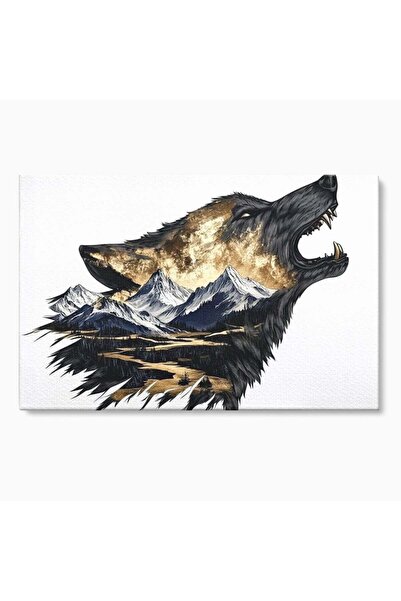 Luxcanva Tablou Canvas Chemarea Muntilor 100x70 cm pe Sasiu Lemn Chemarea Mun...