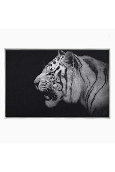 Luxcanva Tablou Canvas Vanatorul din Umbra 60x40 cm cu Rama Argintiu Vanatoru...