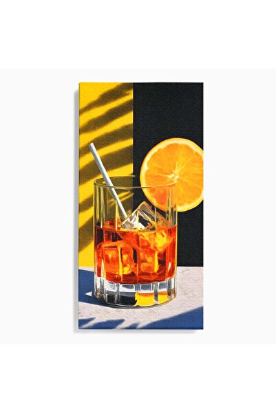 Luxcanva Tablou Canvas Cocktailul Soarelui 60x120 cm pe Sasiu Lemn Cocktailul...