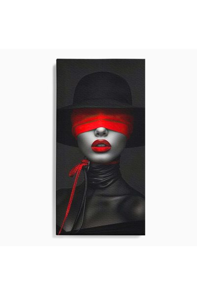 Luxcanva Tablou Canvas Puterea Nevazuta 50x100 cm pe Sasiu Lemn Puterea Nevaz...