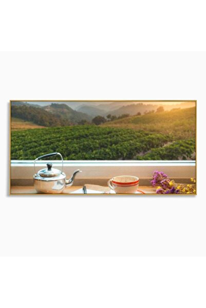 Luxcanva Tablou Canvas Pagina de Jurnal 100x50 cm cu Rama Auriu Pagina de Jur...
