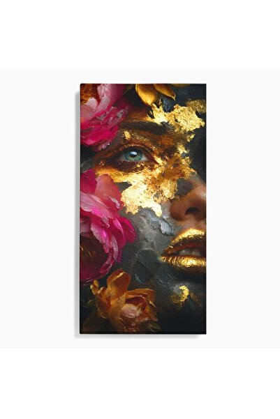 Luxcanva Tablou Canvas Persefona de Aur 50x100 cm pe Sasiu Lemn Persefona de ...