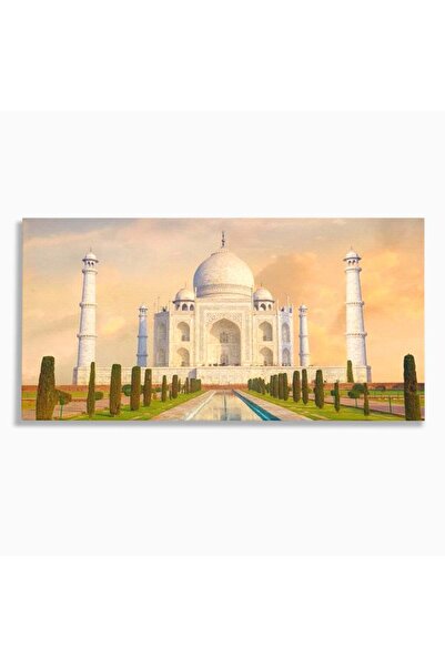 Luxcanva Tablou Canvas Splendoarea Indiei 100x50 cm pe Sasiu Lemn Splendoarea...