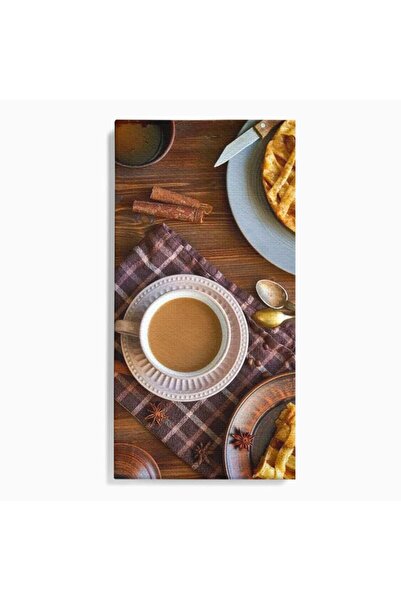 Luxcanva Tablou Canvas Clipe Dulci 50x100 cm pe Sasiu Lemn Clipe Dulci Cafea ...