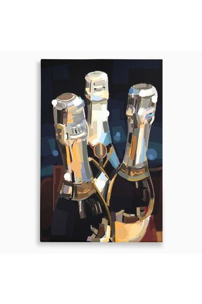 Luxcanva Tablou Canvas Sclipiri de Cristal 100x150 cm pe Sasiu Lemn Sclipiri ...