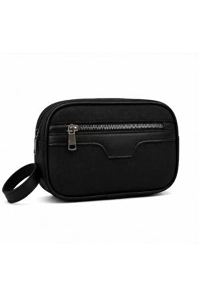 Newish Polo Portfolio Clutch, Shaving Bag and Handbag - Textured Faux Leather