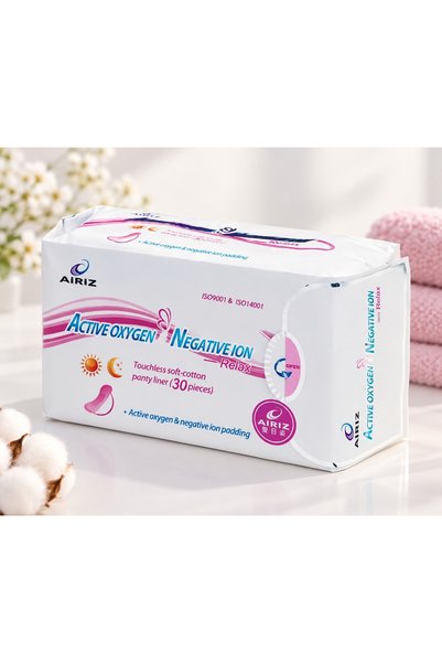 Generic Brand Airiz Active Oxygen Negative Ion Daily Pads – 30-Pack