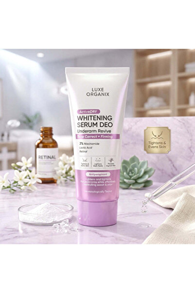 LUXE ORGANIX Luxe ActiveDRY Whitening Serum Deo Underarm Revive (Firming) – 50 g