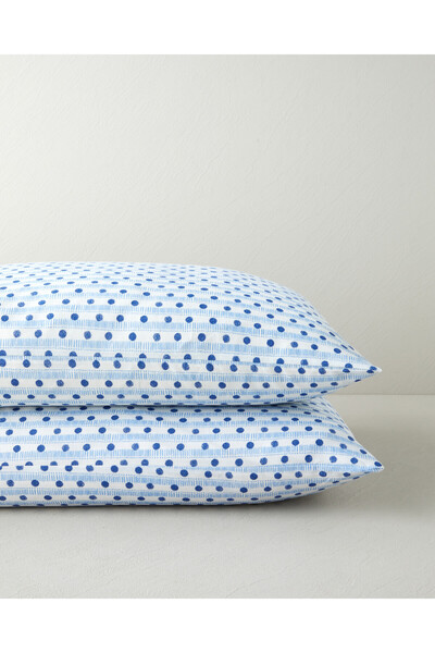 English Home Trina Easy-Iron 2-Piece Pillowcase 50X70 cm Blue