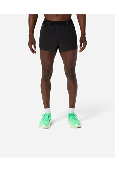 Asics METARUN SPLIT SHORT Erkek Black/Obsidian Grey Şort 2011D447-001